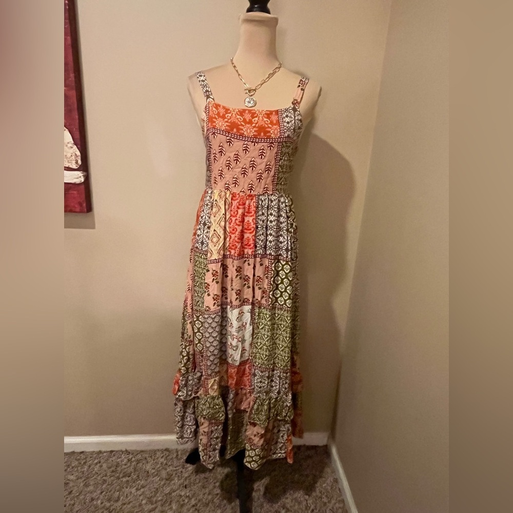 Abel The Label Anthropologie Boho
Patchwork Marak… - image 3